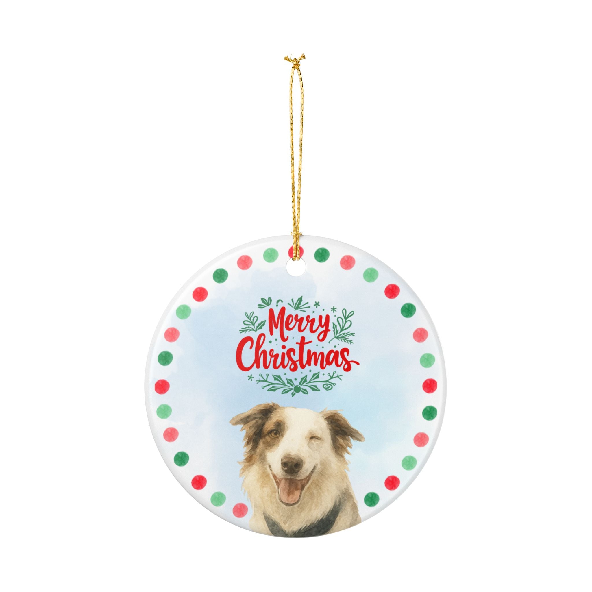 Merry Christmas Ornament
