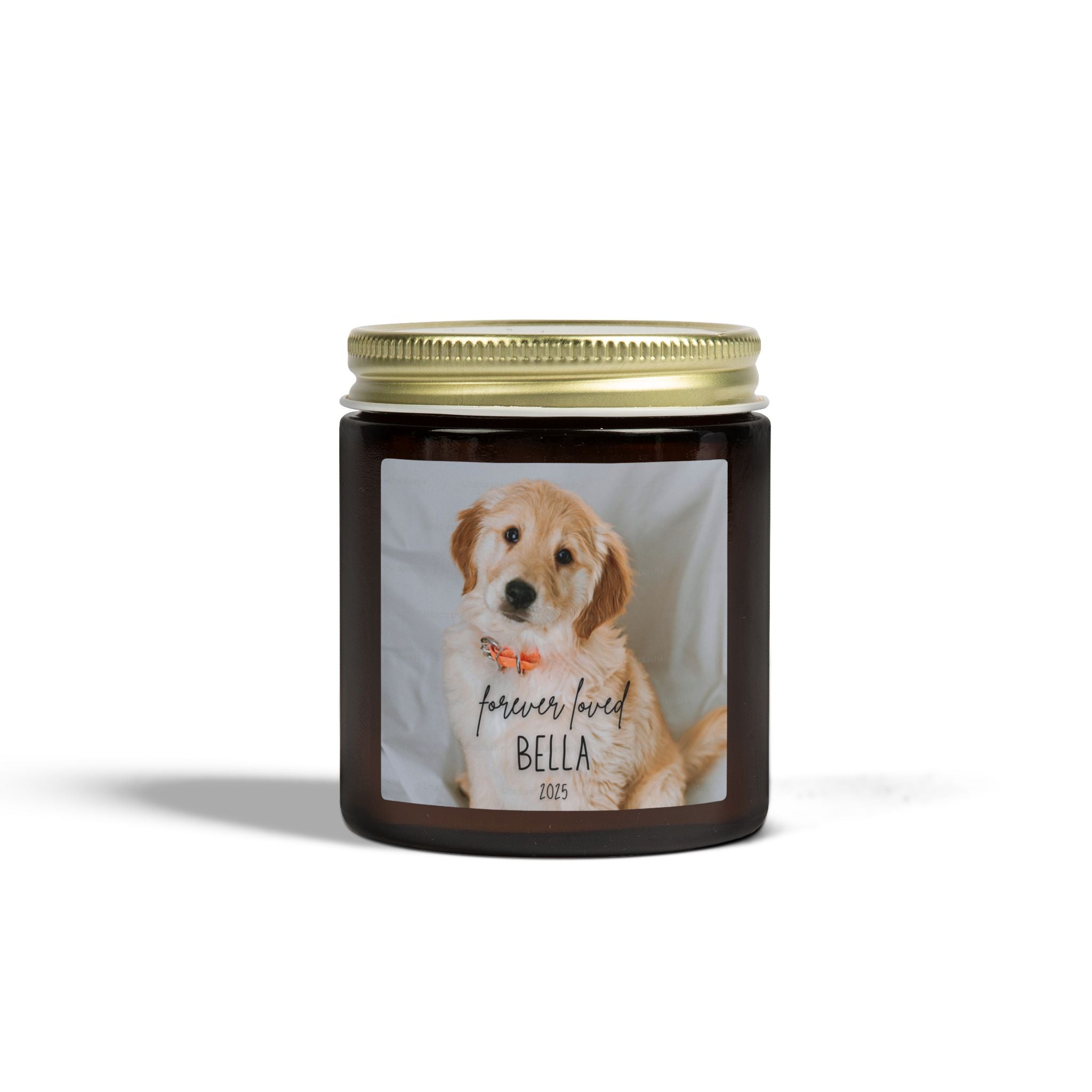 Full-Photo Forever Loved Candle