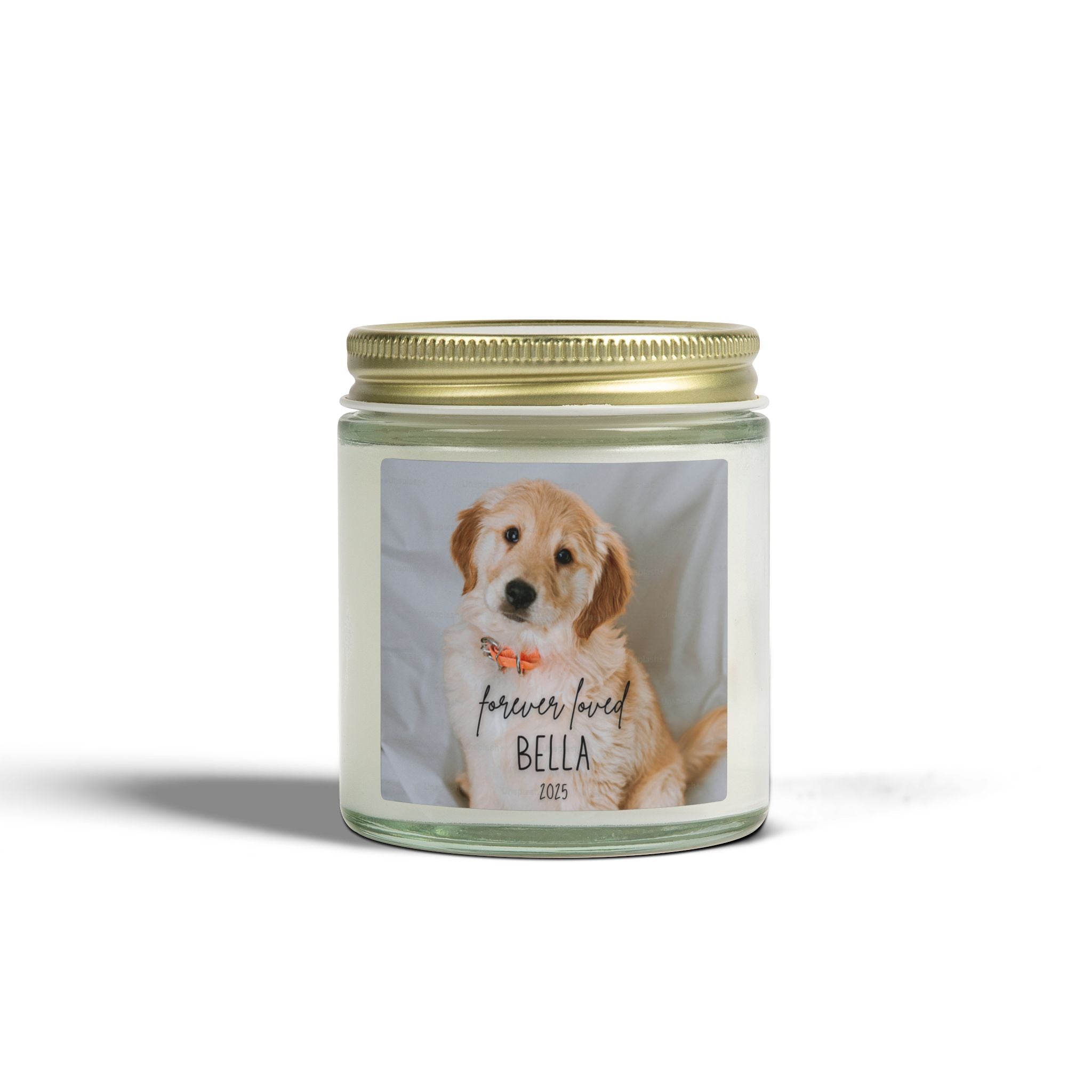 Full-Photo Forever Loved Candle
