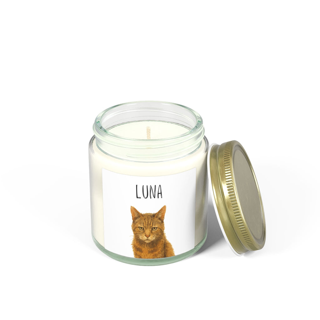 Minimal Watercolor Candle