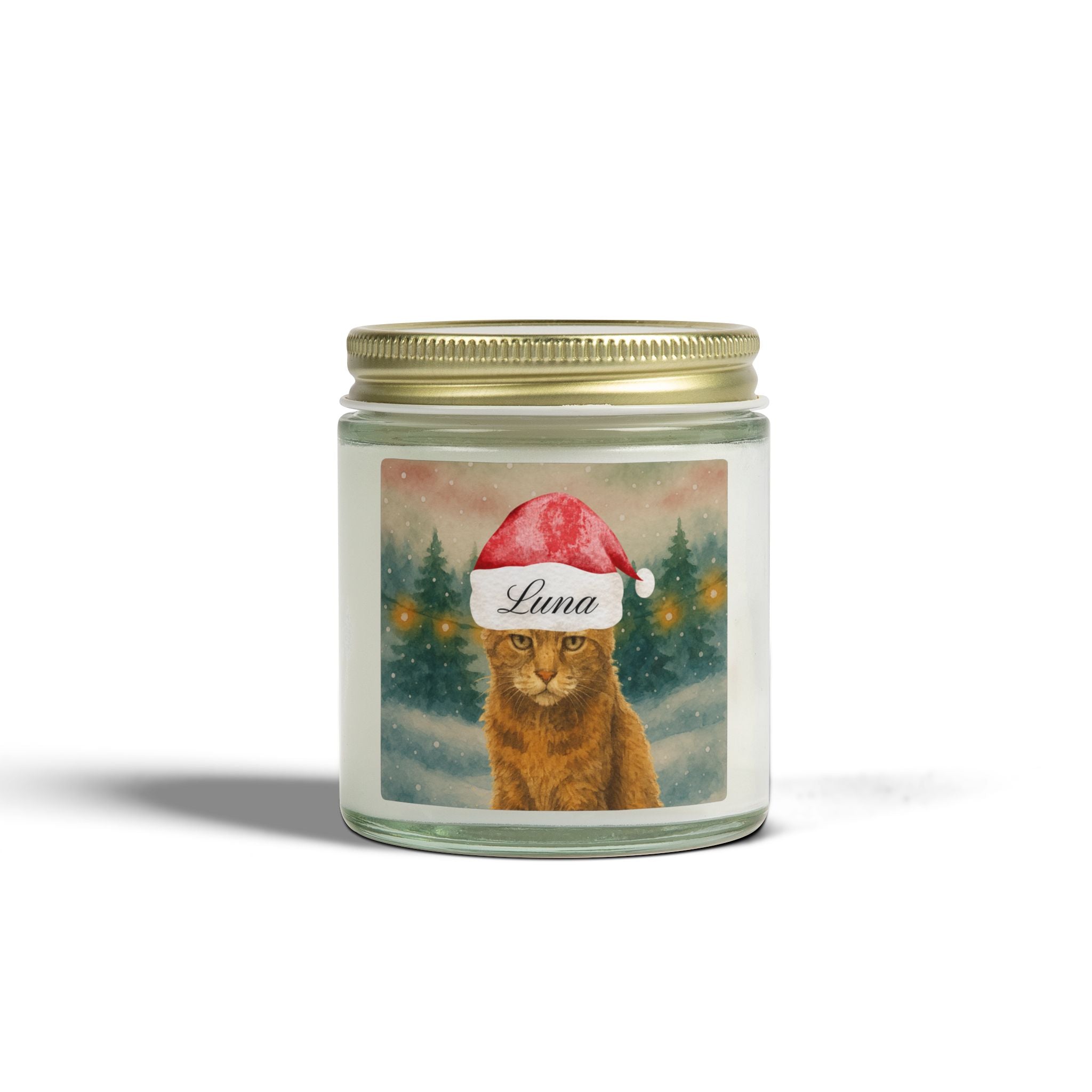 Santa Hat Candle