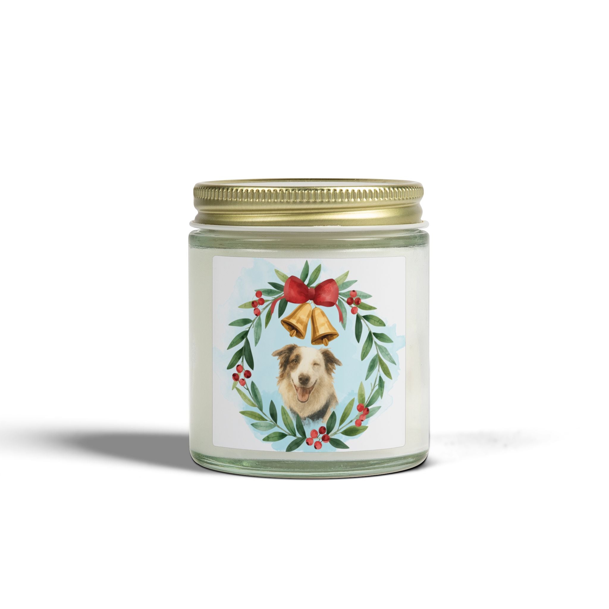Holiday Wreath Candle