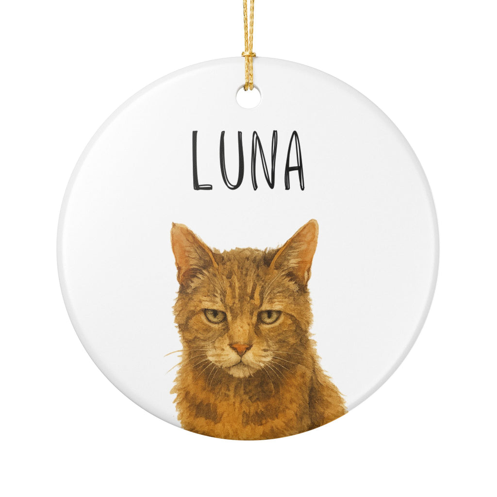 Minimal Portrait Ornament