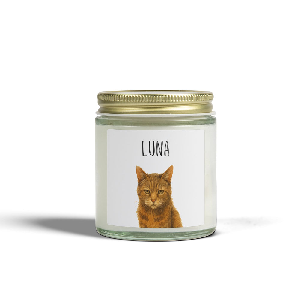 Minimal Watercolor Candle